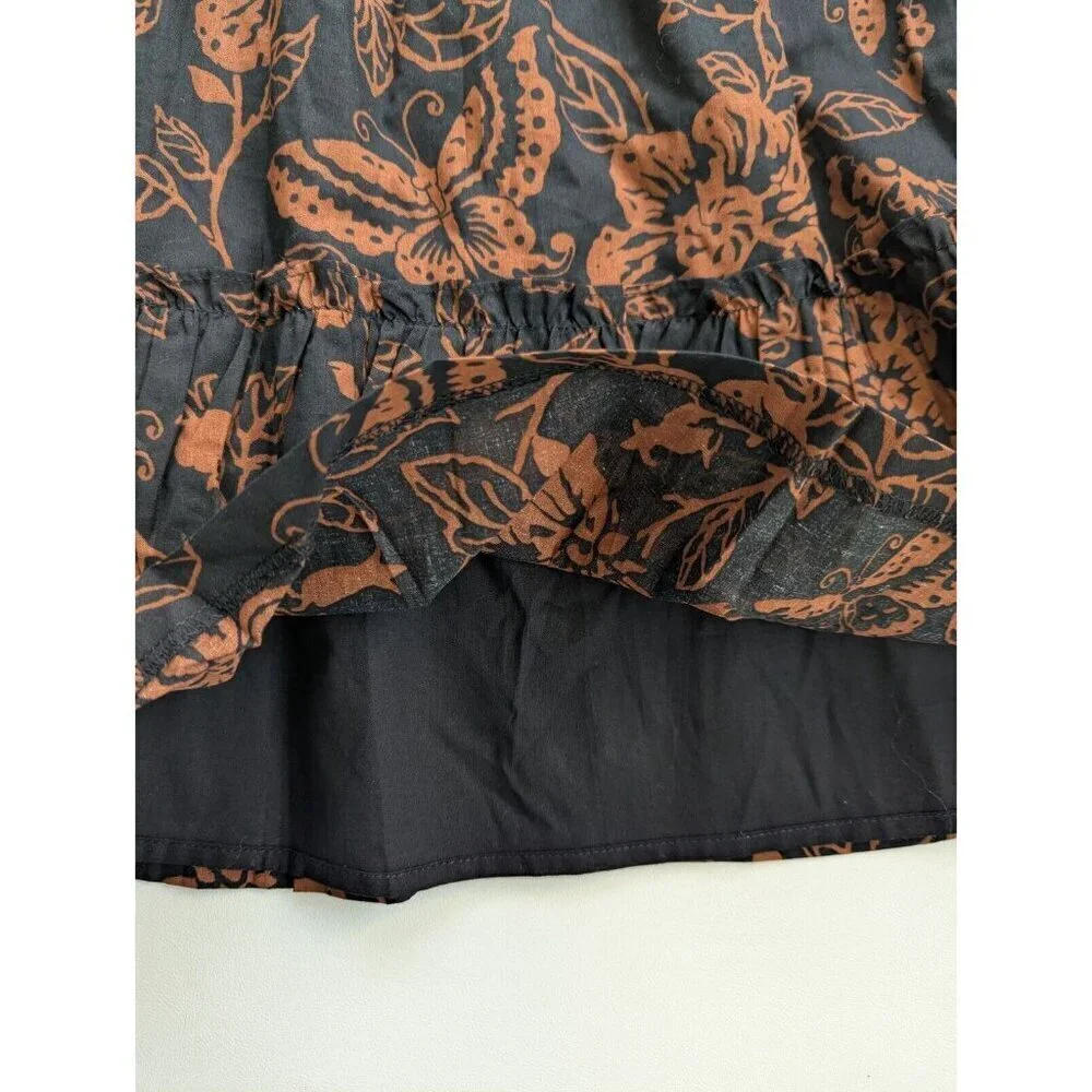 Janie & Jack Binabu Girls Floral Summer Sundress Size Age 12 Boho Style NEW - Picture 10 of 12